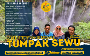 Pakej Pelancong Tumpak Sewu 1 Day